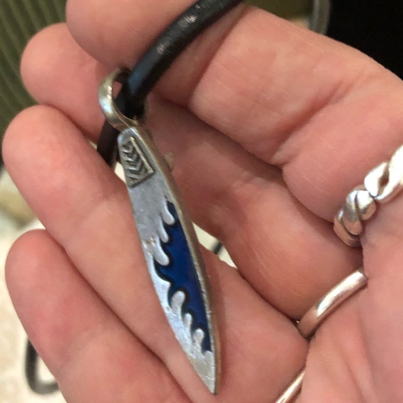 Bico Brand Vintage Surf Board sport cord necklace men’s accessories jewellery - Picture 2 of 13